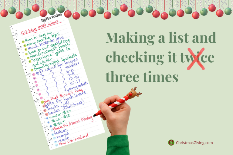 Behind the scenes: How I come up with gift ideas